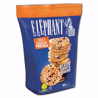 Elephant Baked Squeezed Pretzels Black & White Sesam, Laugengebäck, 80g Beutel Elephant Baked Squeezed Pretzels Black & White Sesam, Laugengebäck, 80g Beutel Bild 2