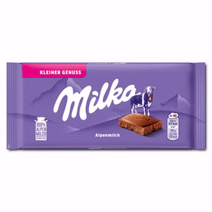 Milka Alpenmilch Schokolade Die Kleine 45g Tafel Milka Alpenmilch Schokolade Die Kleine 45g Tafel Bild 1