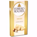 Ferrero Rocher Weiss, Schokolade, 90g Tafel Ferrero Rocher Weiss, Schokolade, 90g Tafel Bild 1