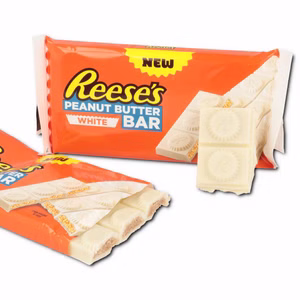 Reeses Peanut Butter Bar White, Erdnussbutter, 90g Tafel Bild 1