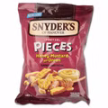 Snyders Pretzel Pieces Honey Mustard & Onion, Laugengebäck, 110g Beutel Bild 2