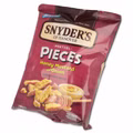 Snyders Pretzel Pieces Honey Mustard & Onion, Laugengebäck, 110g Beutel Bild 3