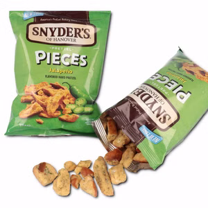 Snyders Pretzel Pieces Jalapeno, Laugengebäck, 110g Beutel Bild 1