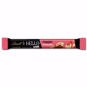 Lindt Hello Strawberry Cheesecake Stick, Schokolade, 37g Riegel Lindt Hello Strawberry Cheesecake Stick, Schokolade, 37g Riegel Bild 1