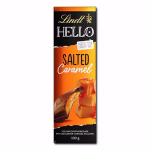 Lindt Hello Salted Caramel, Schokolade, 100g Tafel Lindt Hello Salted Caramel, Schokolade, 100g Tafel Bild 1