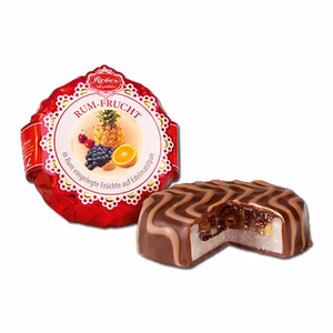 Reber Rum-Frucht-Pastete, Schokolade, 39g Praline Reber Rum-Frucht-Pastete, Schokolade, 39g Praline Bild 1