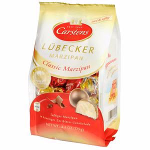 Carstens Lübecker Marzipan Kugeln Classic 125g Beutel Bild 1