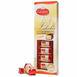 Carstens Lübecker Edel-Marzipan Mini-Brote 100g Packung Bild 1