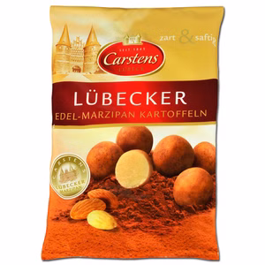 Carstens Lübecker Edel-Marzipan Kartoffeln 95g Beutel Bild 1