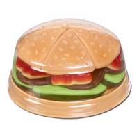 Look o Look Candy Burger aus Fruchtgummi 130g Look o Look Candy Burger aus Fruchtgummi 130g Bild 2