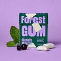 Forest Gum Cassis Minze, plastikfreies Kaugummi, 20g Packung Forest Gum Cassis Minze, plastikfreies Kaugummi, 20g Packung Bild 2