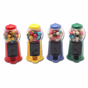 Gumball Machine, Mini Kaugummi-Automat gefüllt, 40g Packung Bild 1