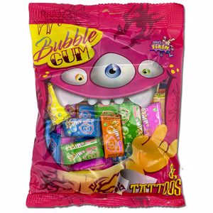 Tattoo Gum, Kaugummi, 125g Beutel Bild 1