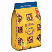 Bahlsen Leibniz Kunter Bunt Choco, Kekse, 125g Beutel Bahlsen Leibniz Kunter Bunt Choco, Kekse, 125g Beutel Bild 1