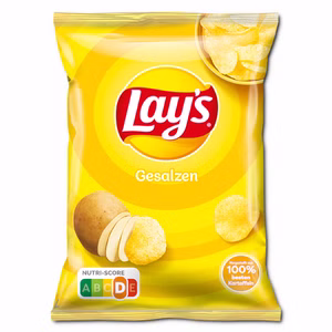 Lay's Gesalzen, Kartoffelchips, 35g Beutel Bild 1
