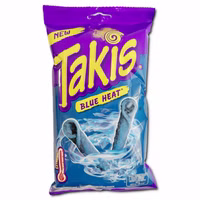 Takis Blue Heat, scharfe Chips, 100g Beutel Takis Blue Heat, scharfe Chips, 100g Beutel Bild 1