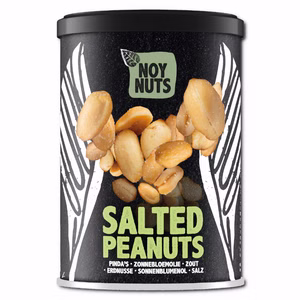 NoyNuts Salted Peanuts, Erdnüsse, 150g Dose Bild 1