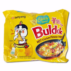 Samyang Buldak Hot Chicken Käse, Ramen, 140g Packung Bild 1