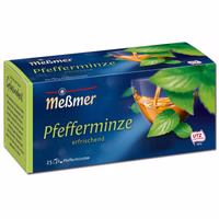 Meßmer Tee Pfefferminze, 1 Packung 25 Teebeutel Meßmer Tee Pfefferminze, 1 Packung 25 Teebeutel Bild 1