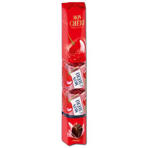 Ferrero Mon Cheri 5er, Praline, Schokolade 52g Riegel Ferrero Mon Cheri 5er, Praline, Schokolade 52g Riegel Bild 1