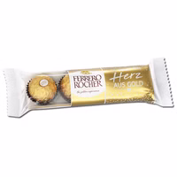 Ferrero Rocher 4er, Riegel, Praline, Schokolade 50g Packung Ferrero Rocher 4er, Riegel, Praline, Schokolade 50g Packung Bild 1