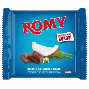 Romy Classic Cocos, Schokolade, 200g Tafel Bild 1