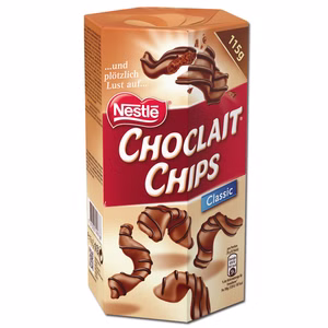 Nestle Choclait Chips Classic, Schokolade, 115g Packung Bild 1
