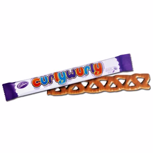 Cadbury Curly Wurly, Schokolade, 21,5g Riegel Bild 1