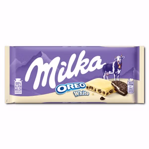 Milka Oreo White Schokolade, 100g Tafel Milka Oreo White Schokolade, 100g Tafel Bild 1