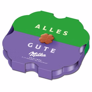 Milka Alles Gute Pralinen, Schokolade, 44g Packung Milka Alles Gute Pralinen, Schokolade, 44g Packung Bild 1