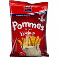 Xox Pommes Snack Ketchup, Knabberartikel, 25g Beutel Xox Pommes Snack Ketchup, Knabberartikel, 25g Beutel Bild 1