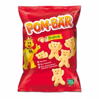 Pom-Bär Original Chips, Kartoffelsnack, 30g Beutel Pom-Bär Original Chips, Kartoffelsnack, 30g Beutel Bild 1