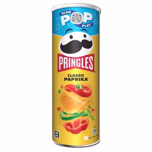 Pringles Paprika, Chips, 185g Dose Bild 1
