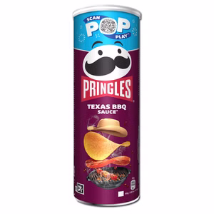 Pringles Texas BBQ Sauce, Barbecue Chips, 165g Dose Bild 1