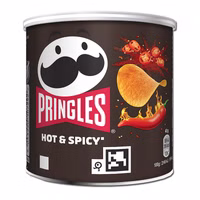 Pringles Hot & Spicy Chips, 40g Dose Pringles Hot & Spicy Chips, 40g Dose Bild 1