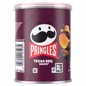 Pringles Texas BBQ Sauce, Barbecue Chips, 40g Dose Bild 1