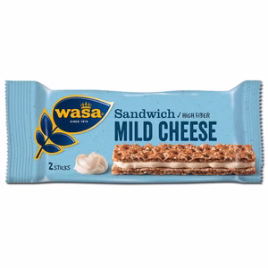 Wasa Sandwich Milder Käse, Knäckebrot, Snack, 30g Riegel Bild 1