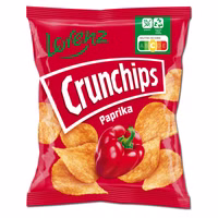 Lorenz Crunchips Paprika, Chips, Snack, 25g Beutel Lorenz Crunchips Paprika, Chips, Snack, 25g Beutel Bild 1