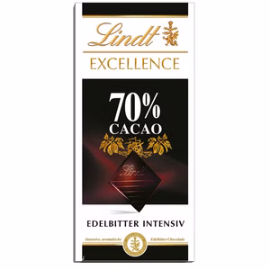 Lindt Excellence 70 % Edelbitter Intensiv 100g Tafel Lindt Excellence 70 % Edelbitter Intensiv 100g Tafel Bild 1