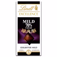 Lindt Excellence Mild 70% Cacao, Schokolade, 100g Tafel Lindt Excellence Mild 70% Cacao, Schokolade, 100g Tafel Bild 1