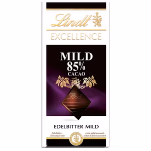Lindt Excellence Edelbitter Mild 85% Cacao, Schokolade, 100g Tafel Lindt Excellence Edelbitter Mild 85% Cacao, Schokolade, 100g Tafel Bild 1
