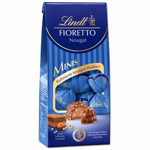 Lindt Fioretto Minis Nougat, Pralinen, 115g Packung Lindt Fioretto Minis Nougat, Pralinen, 115g Packung Bild 1