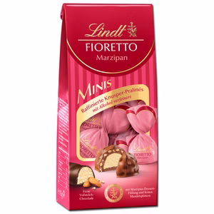 Lindt Fioretto Minis Marzipan, Pralinen, 115g Packung Lindt Fioretto Minis Marzipan, Pralinen, 115g Packung Bild 1