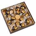 Lindt Lindor Kugeln Dark 70% in einer Präsent Box, 186g Packung Lindt Lindor Kugeln Dark 70% in einer Präsent Box, 186g Packung Bild 4