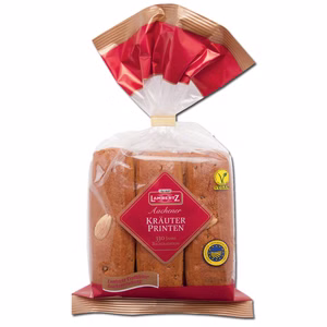 Lambertz Aachener Kräuter Printen, Gebäck, 200g Beutel Lambertz Aachener Kräuter Printen, Gebäck, 200g Beutel Bild 1