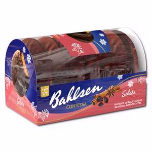 Bahlsen Contessa Schoko, Lebkuchen, 200g Packung Bild 1