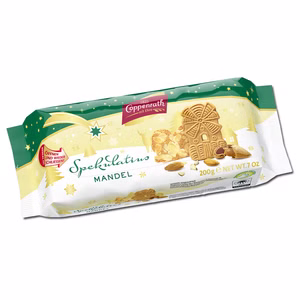 Coppenrath Mandel-Spekulatius, Kekse, 200g Packung Coppenrath Mandel-Spekulatius, Kekse, 200g Packung Bild 1