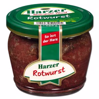 Harzer Rotwurst, Brotaufstrich, 200g Glas Harzer Rotwurst, Brotaufstrich, 200g Glas Bild 1