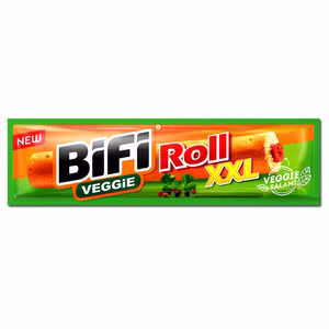 Bifi Veggie Roll XXL, Snack, Salami-Style, Weizen-Gebäck, 70g Bild 1