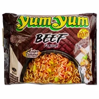 Yum Yum Instant-Nudel-Suppe Beef, Rindfleisch, 60g Packung Yum Yum Instant-Nudel-Suppe Beef, Rindfleisch, 60g Packung Bild 1